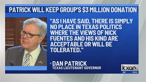 Dan Patrick says PAC leader’s meeting with white supremacist was a 'blunder'